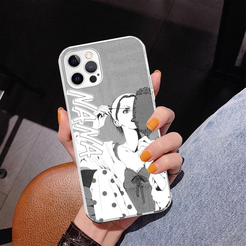 

NaNa Osaki Anime Phnoe Case for Iphone 17 Air 16 16E 11 12 13 Mini 14 Plus 15 Pro Max 7 8 + SE 2020 Phone Cover Coque 17 Air 16 iPhone 17 Pro Max