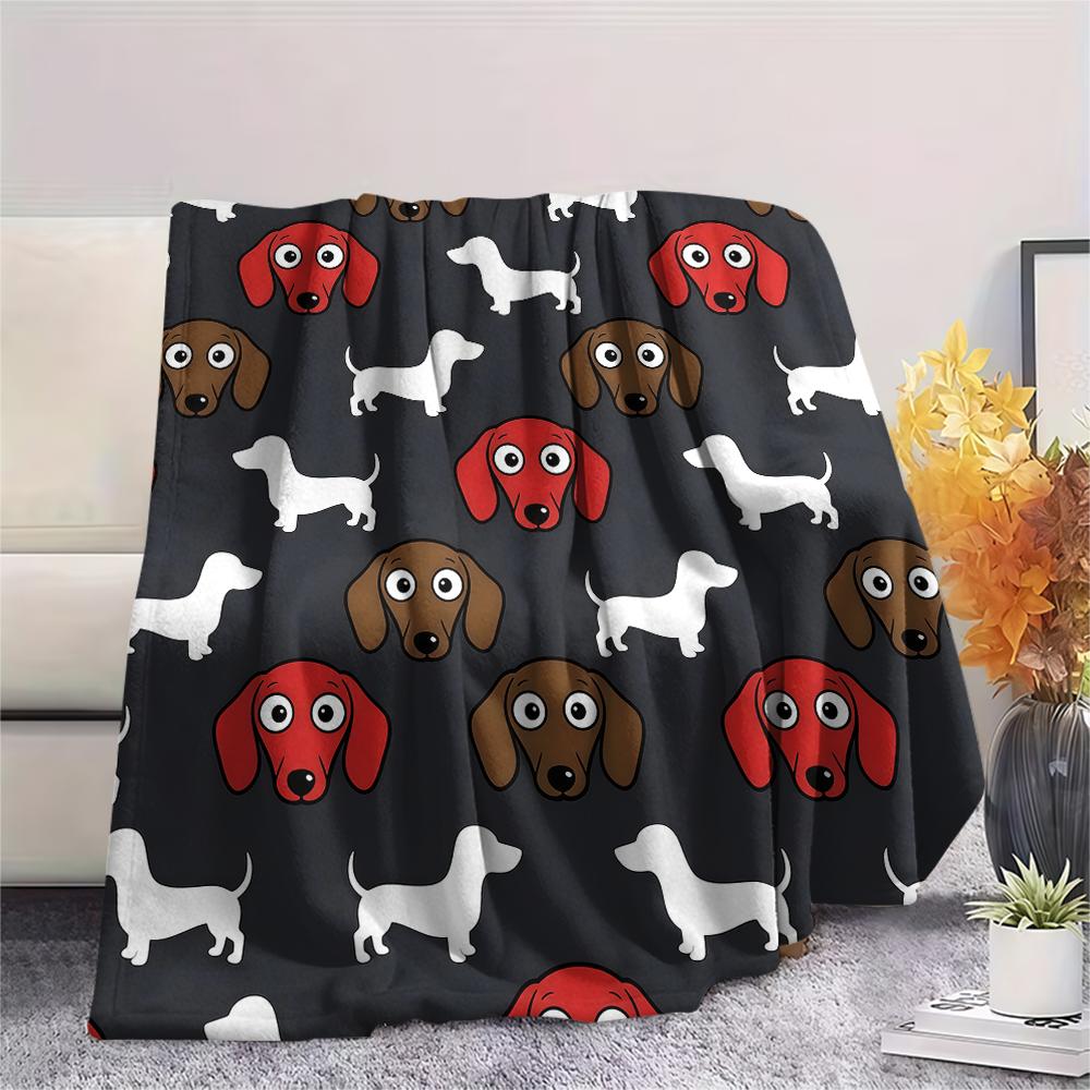 Star Puppy and Kitten Print Flannel Blanket,High Quality Comfortable for All Seasons,Home Decor,Warmth and Comfort,Perfect for Christmas Gifts