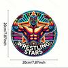 Wrestling Metal Sign Wall Art Gift Home Office Decor Indoor Outdoor