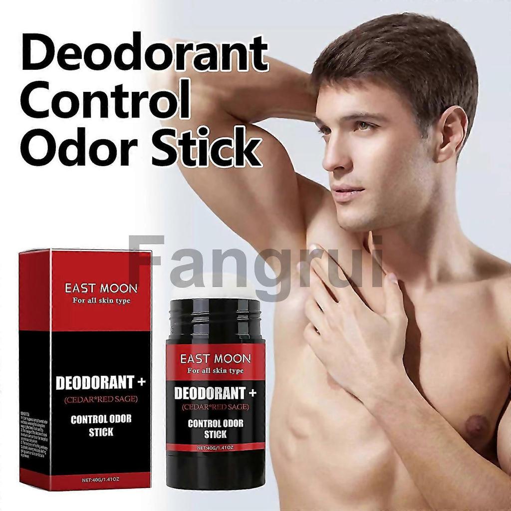 For East Moon Mens Care Stick For Armpit Odor Refreshing Longlasting Portable Body