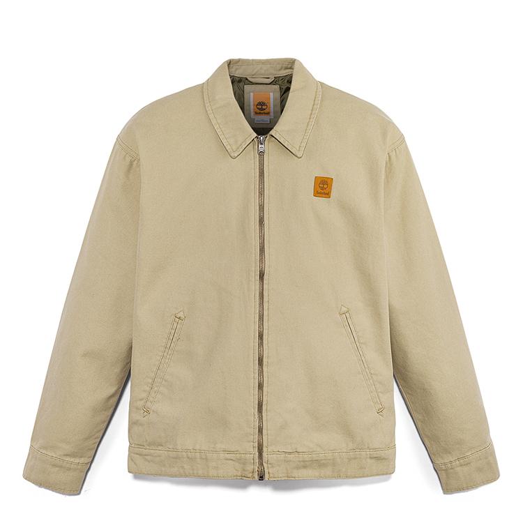 Timberland Jackets Men's Khaki Lapel Moderate Other A6AUGDH4