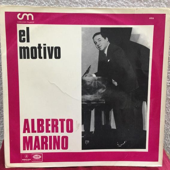 

LP Record ALBERTO MARINO El Motivo 4059 COLECCION MUSIC 1968 Argentina Latin Used
