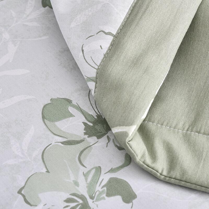 Trapunta estiva Hengyuanxiang Green Blossom 100% cotone