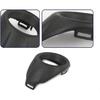 Bumper Fog Light Hole Trim Compatible with 2012 2013 2014 F0rd Focus S SE SEL Titanium Trend Sport Fog Light Cover Rings Matte Black