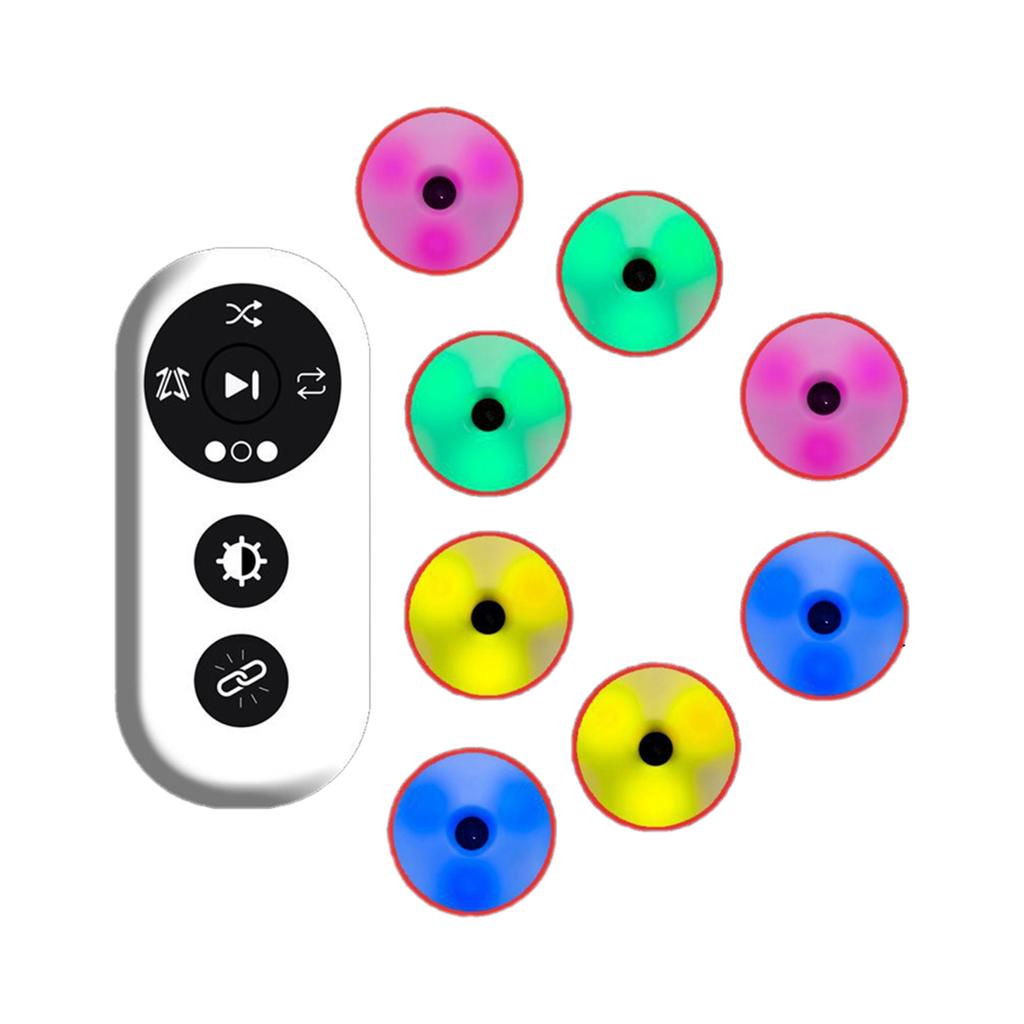 Reaction Training Light Kits Set Children Physical Fitness Training Lamp Speed Agility Response Equipment Boxing For Home Gym