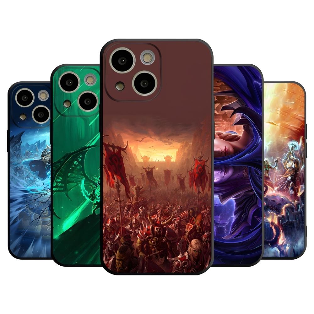 W-World Of W-Warcraft W-Wow Phone Case For 17 Pro Max For Iphone 14 16 Pro Max 12 15 11 13 Pro Xr X Xs 8 7 Plus Back Cover