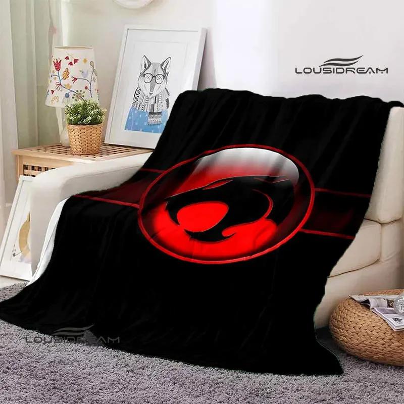 Thundercats Cartoon-Druckdecke, warme Decke für Kinder, T-Flansch-Decke, Heimreisedecke, Bettauskleidung, Geburtstagsgeschenk