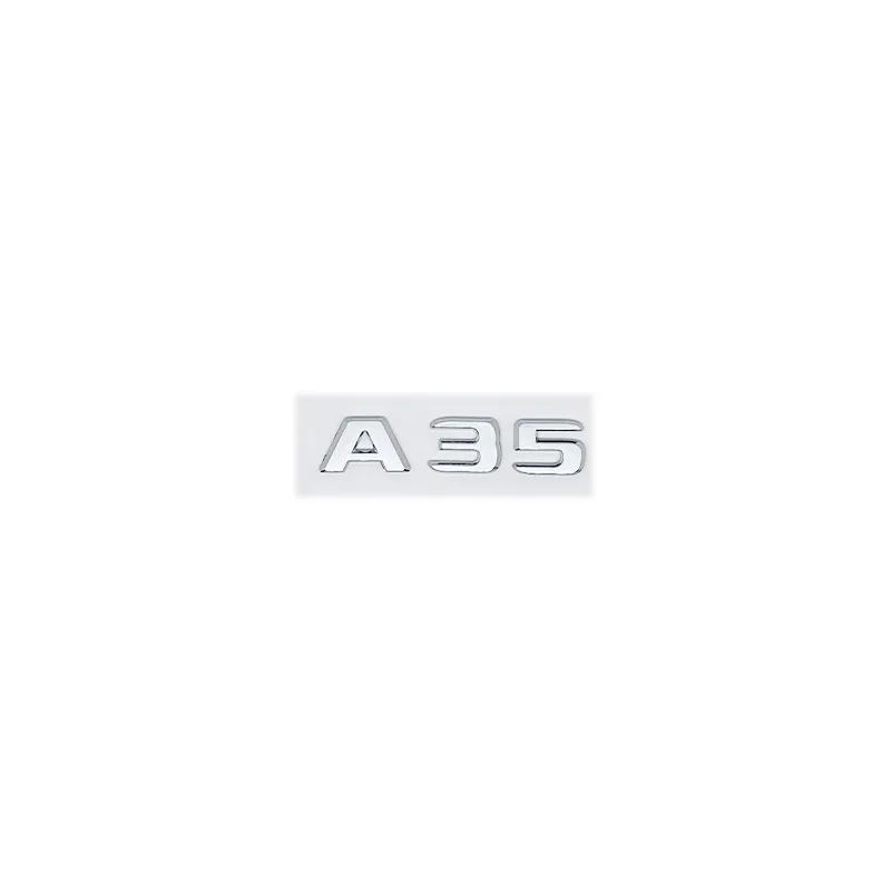 ABS For Mercedes Benz A35 45 43 AMG W177 W176 A35 A45 A45S TURBO 4MATIC Car Trunk Letters Emblem Badge Logo Stickers Accessories
