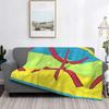 D Printed Kabyle Carpet Blankets Soft Flannel Winter Bohemia Amazigh Berber Throw for Couch Bed Home Gifts