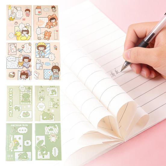 8Pcs Cute Cartoon Pocket Notebook for Students Soft Cover Memo Pad for School Office Portable Mini Journal for Notes Lists Fun Gift for Kids Teachers