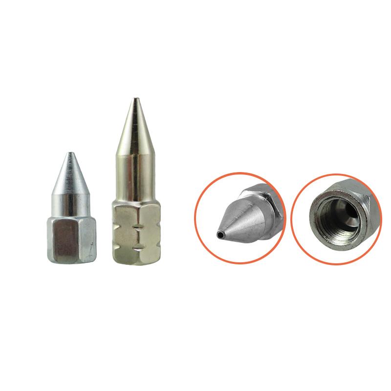 1Pc Grease Tip Nozzle Fitting Nipple 27/40mm Grease Gun Universal Grease Gun Accessories DIY Alloy Lubrication Accessories