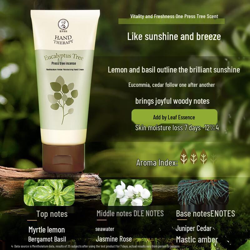 Mentholatum Herbal Eucalyptus Hand Cream, 50g