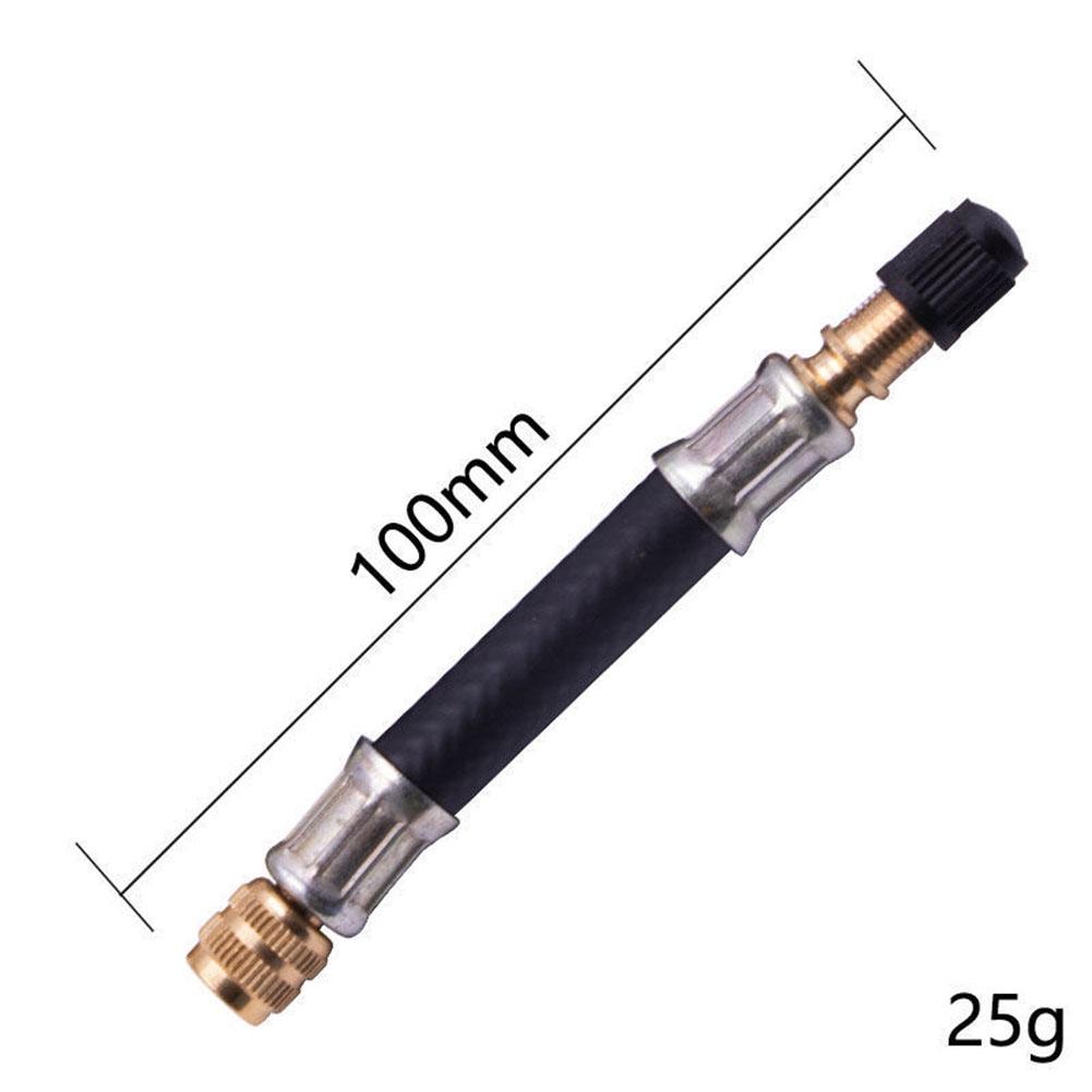 Tire Valve Stem Extension Adapter with Rubber Hose 100/130/150/180/210mm