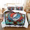 Hip Hop Skull Grateful Dead Bedding Set Single Twin Full Queen King Size Bed Set Adult Kid Bedroom Duvetcover Sets Anime