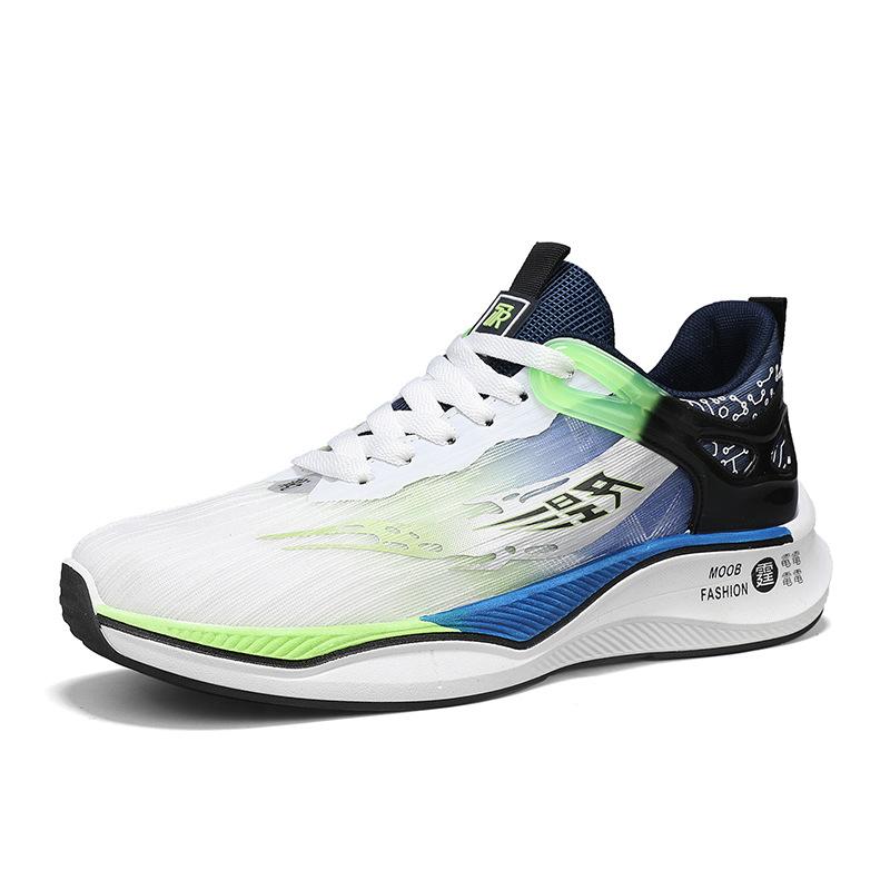 

Men s shoes 2025 new summer breathable youth casual versatile sports running shock absorption and height mesh mesh shoes tide 44 синий
