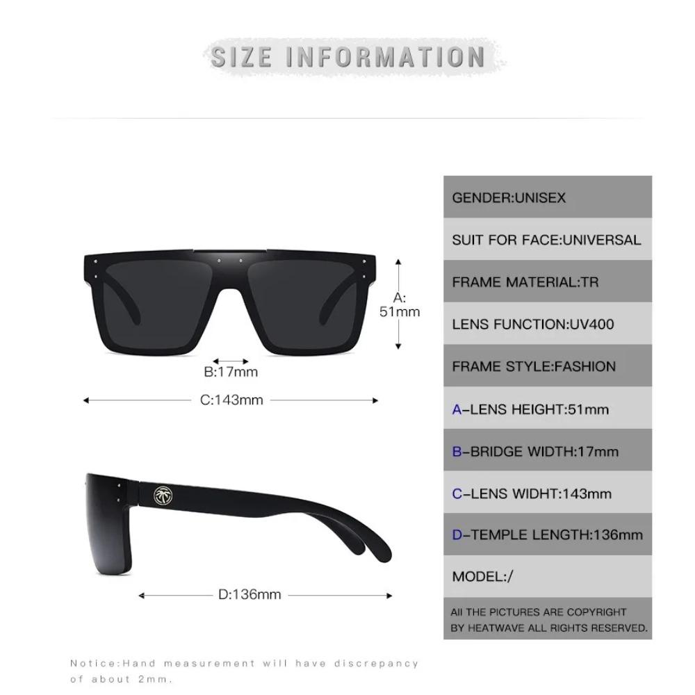 Heat Wave Best-selling Fashionglasses Cycling Goggles High-quality Real Film Outdoor Sports Polarized Sunglasses HW03 Eyewear