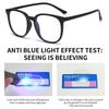 New Ultra-light Eyewear Anti-blue Light Glasses Women Fashion Casual Transparent Computer Glasses Optical Spectacle Eyeglass