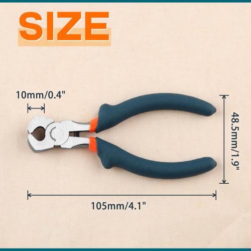 SPEEDWOX Mini End Nippers, 105mm, Comfortable Grip, for Cutting Plastic Models, Removing Protruding Objects, Shoe Repair, Micro Miniature, Lightweight