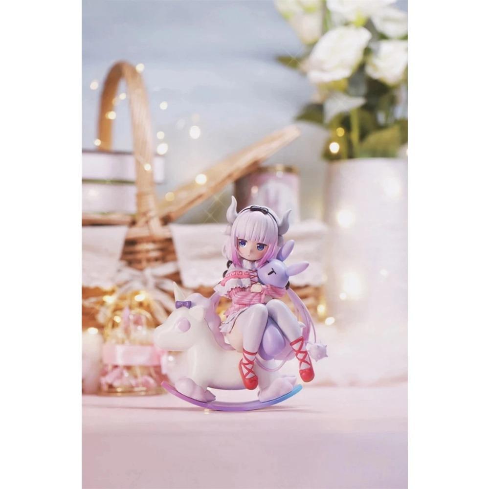 14CM Niedliche Kobayashi Kanna Kamui Anime Miss Kobayashi's Dragon Maid Trojanisches Pferd Actionfigur PVC KannaKamui Modell Spielzeug Geschenk
