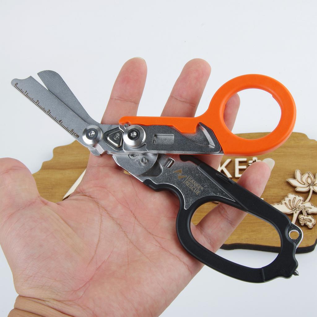 Çok Fonksiyonlu Makas Taktik Pense Açık Hava Hayatta Kalma Aracı Katlanır Yaratıcı Gadget Paslanmaz Çelik Geri Çekilebilir Raptors Makas