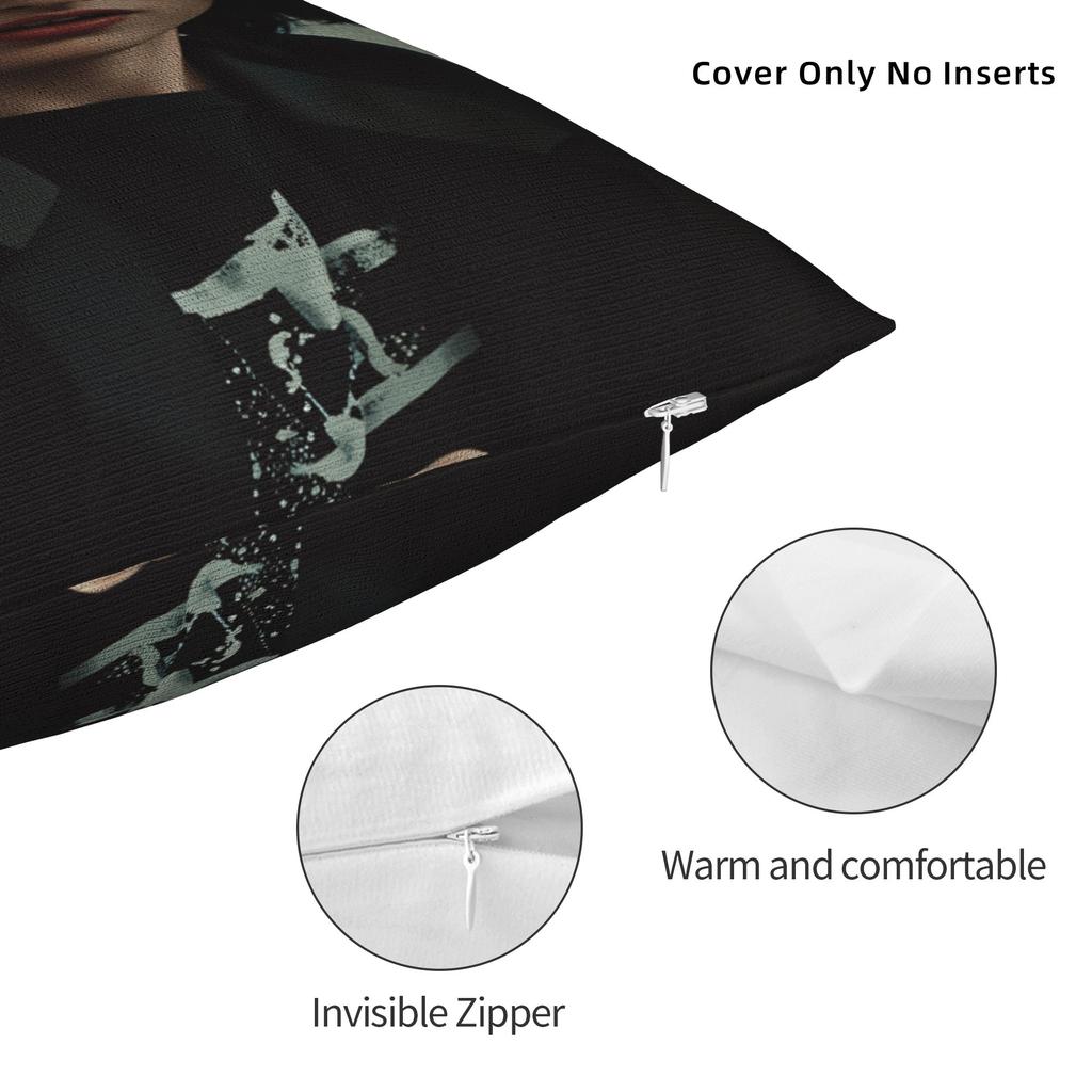 Poszewka na poduszkę F-Finn Wolfhard Modna poszewka na poduszkę do krzesła sofy Dekoracja domu Wygodna poszewka na poduszkę Prezent urodzinowy