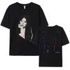 2026 Summer Messy Art Photo Tshirt Lauren Spencer Smith Tshirt Mens Cotton Casual Loose Fashion Singer Print Tshirt