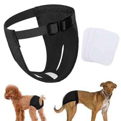 Pantalones Fisiológicos Yousheng para Mascotas Pañales Lavables para Perros Ajustables Cómodos Convenientes Pañal Menstrual para Mascotas Suministro para Mascotas