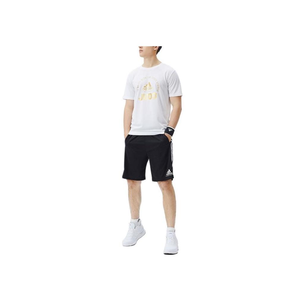 Adidas Sports Lifestyle Series Loose Fit Three Stripes Casual Shorts Men Shorts Black S21ATMSH2-BW