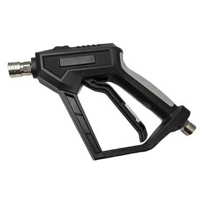 Short Pressure Washer Gun 4000 PSI High Power Washer Spray Gun with 1/4 Quick Connector Power Washer Gun for Car Wash