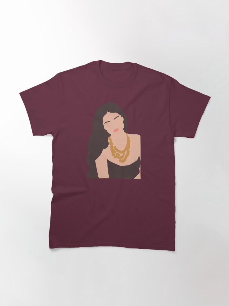 T-shirt Classica con Illustrazione Lineless di Selena Gomez