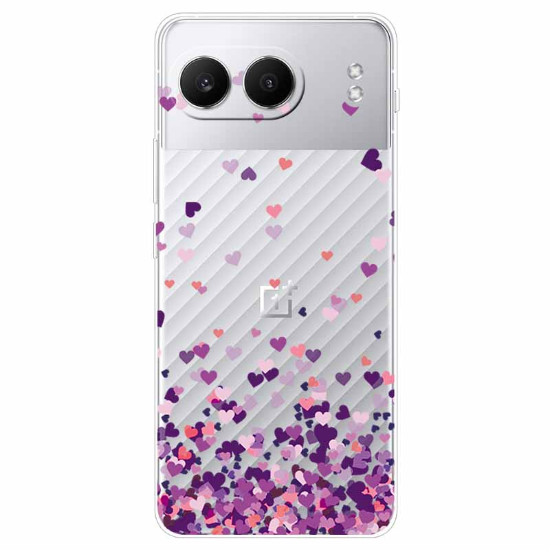 For One plus Nord 4 Case 6.74'' Flowers Transparent TPU Silicone Funda Capa for Oneplus Nord 4 Nord4 5G Soft Covers Coques bags