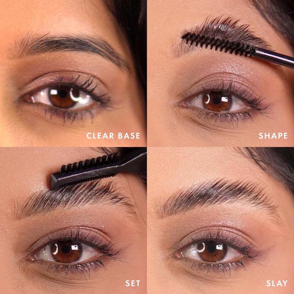 Rufa Beauty FixMyBrow + Hair Gel Clear Strong-Hold Gel for Brows & Flyaway Control | Non Sticky & Non Greasy | Perfect for Everyday Use | for Sleek