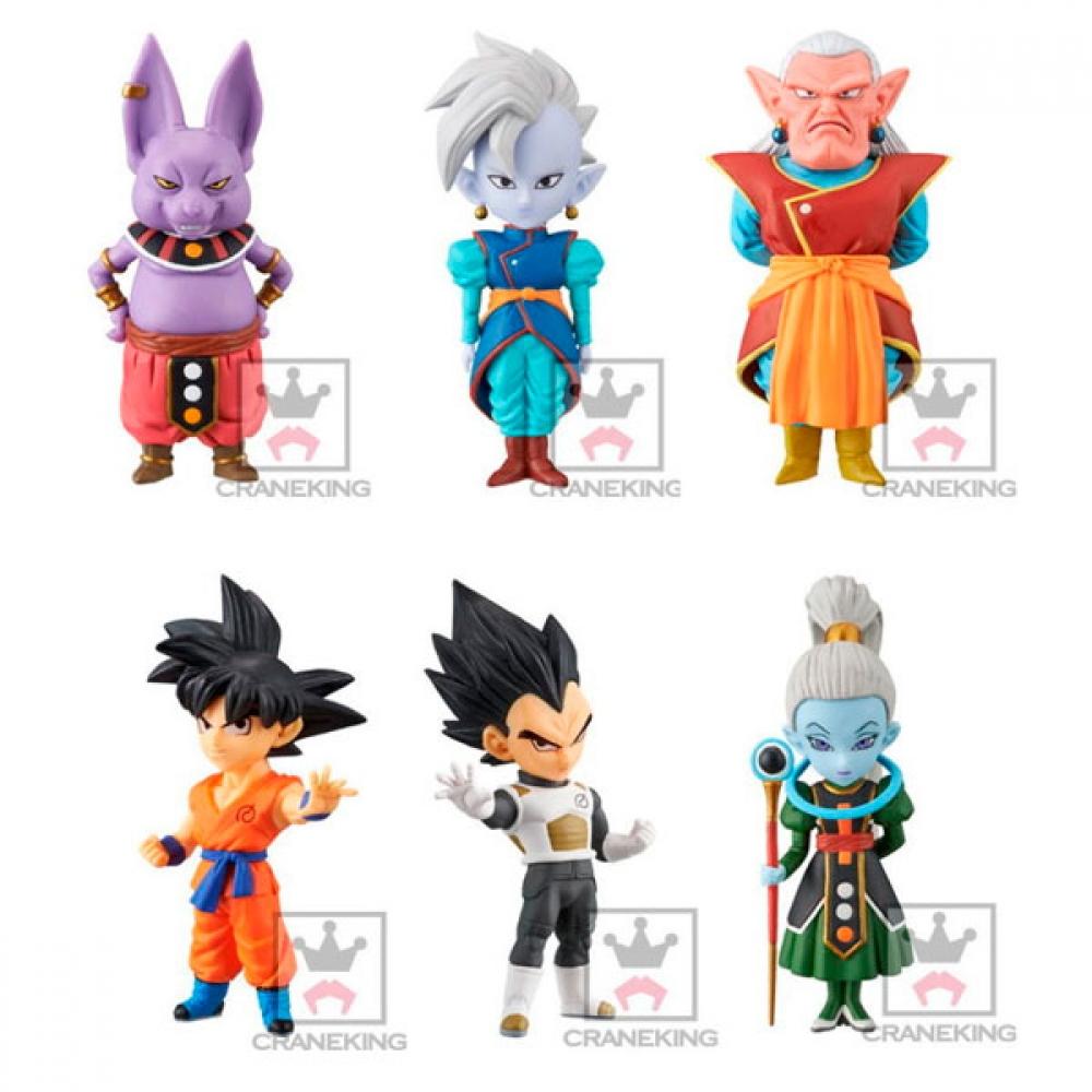

Коллекционная фигурка Banpresto Banpresto Dragon Ball Super World, том 1, набор из 6 типов для Японии