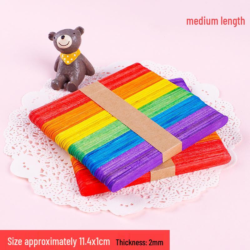 

Креативная игрушка из деревянных палочек своими руками для поделок в детском саду