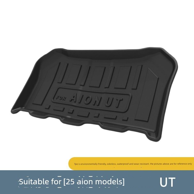 Suitable for 25 Models of Aion Ut Right-Hand Drive Cars, Special Tpe Waterproof Floor Mats, Left-Hand Drive Trunk Mat 25 Years Aian Ut Trunk Lower Compartment Pad