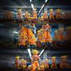 Figura de Dragon Ball, Wukong Chuchao 2.0 estándar, alta coincidencia, modelo de estatua periférica de animación, adorno, muñeca, regalo