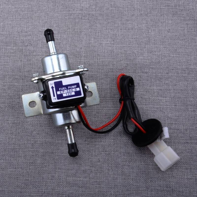 

12585-52030 68371-51210 12585-52031 EP-500-0 035000-0460 12V Silver Diesel Electric Fuel Pump Fit for Kubota Yanmar Cub Cadet