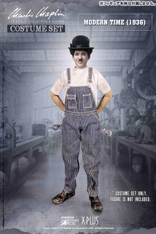 Star Ace Toys 1/6 Scale Figure Charlie Chaplin/Costume B (Modern Times) Set (Film)
