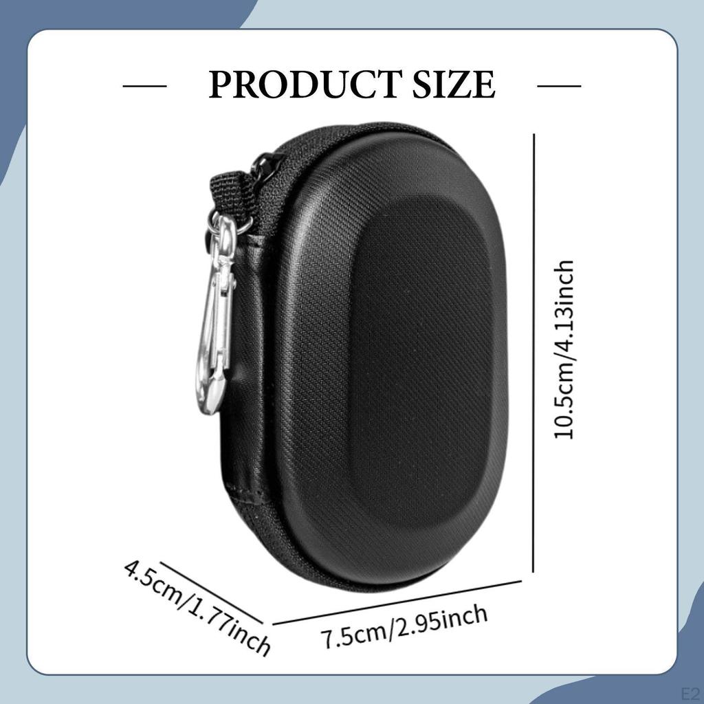 Mice Case Carrying Storage Bag with Carabiner Clip
