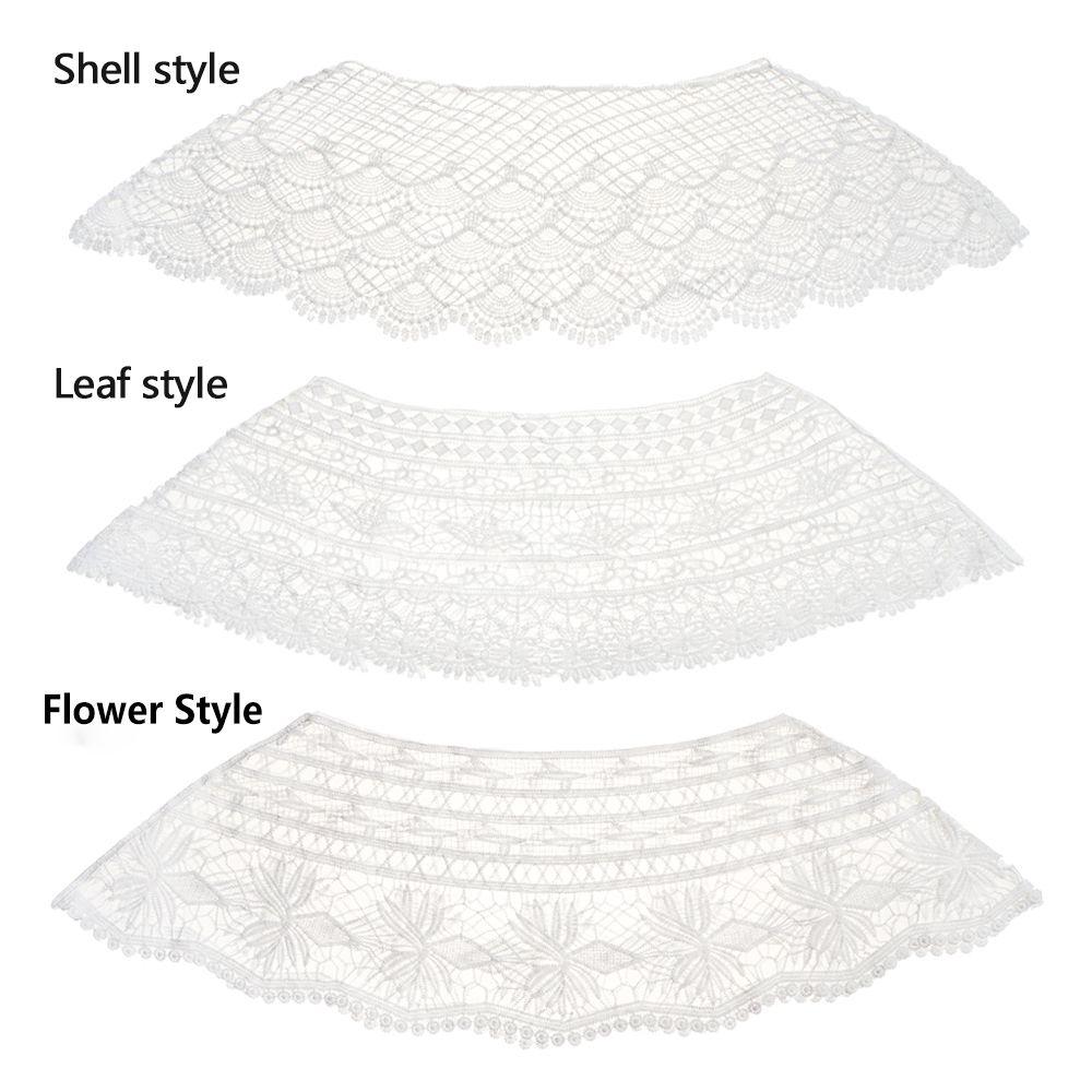 Female Empty Lace Smock Shrug Poncho Crochet Knit Cape Shawl