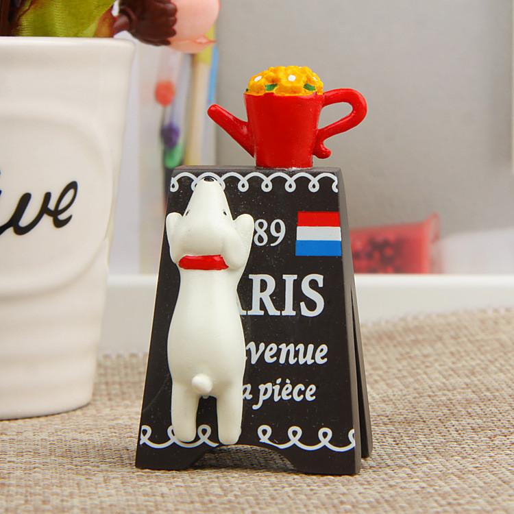 Resin Dog Crawl Billboards Ornament For Garden Scene Decor And Photography Props