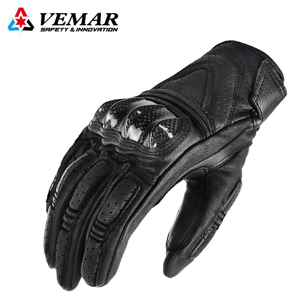 Cycling Leather Gloves