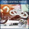 INFINAUTO Hub Centric Rings 56.1mm Inner Diameter to 75.1mm Outer Diameter Vehicle Wheel Hub Rings Aluminum Alloy 4pcs