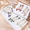 Creative Fashion Tassel Earrings With Crystal Accents For Women Summer Wear