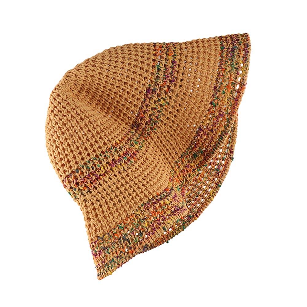Rainbow Lafite Straw Hat UV Protection Weave Straw Cap Fashion Woven Fisherman Hat  Woman/Female