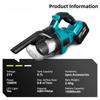 1000W High Power Cordless Electric Vacuum Cleaner Portable Efficient Household Industrial Construction Clean Tools