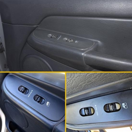 Passenger Window Switch & Bezel 1500 Black 2500 2003-2005 For Dodge 3500
