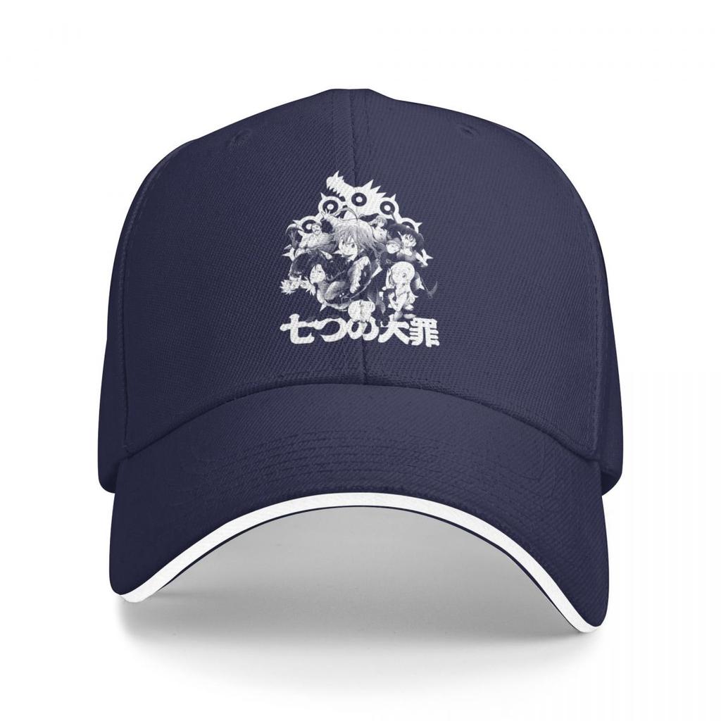 Baseball Caps Escanor Anime Seven Deadly Sins White Casquette Female Male Casual Spring Hats