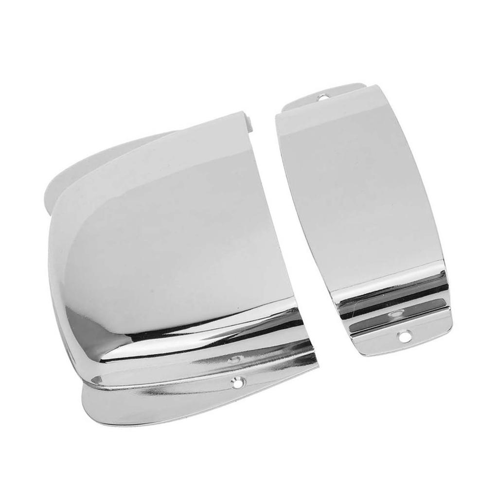 Pickup Bridge Cover Set Zinc Alloy Bass Protective Cover for PB Electric Bass GuitarSilver