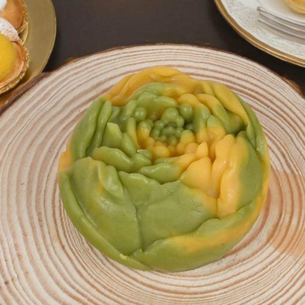 3D Peony Lotus Cake Mold DIY Rose Flowers Silicone Mold Hibiscus Mousse Mold  Wedding